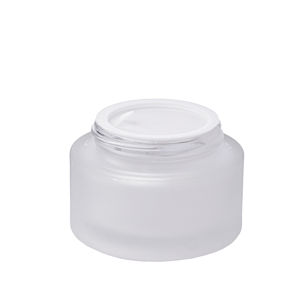 Стеклянная косметическая банка 79R-SHX-002 матовая 50ml