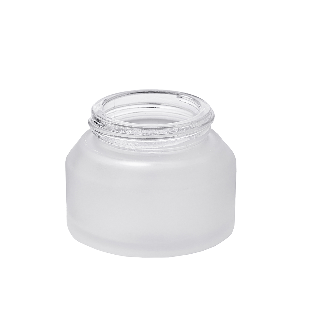 Стеклянная косметическая банка 79R-SMH-001 матовая 50ml