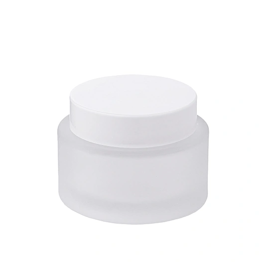 Стеклянная косметическая банка 79R-SHX-002 матовая 50ml